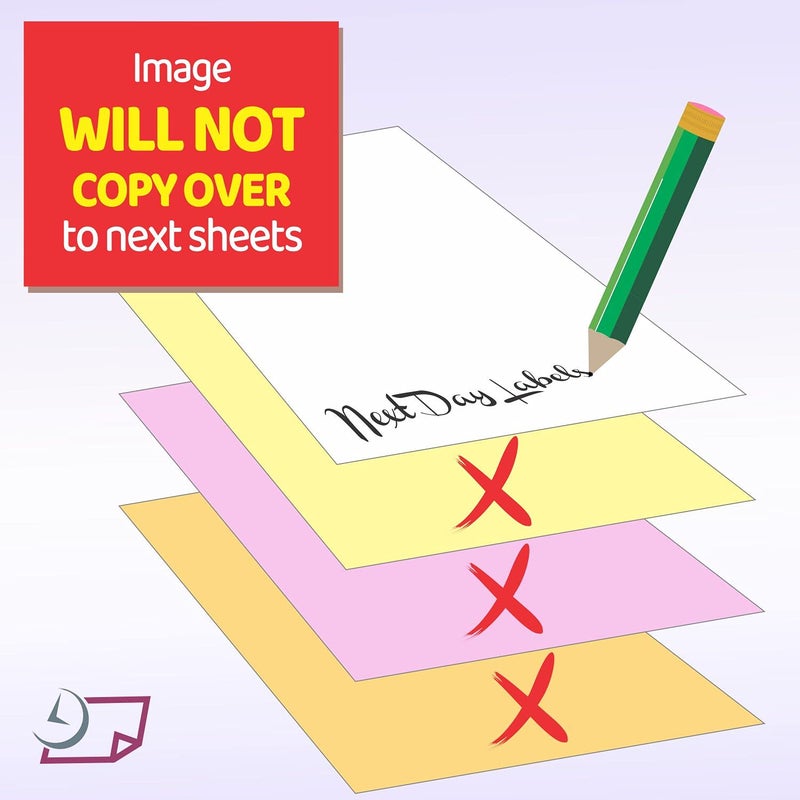 NextDayLabels - "Plain" Collated Color Paper (Not Carbonless) for Laser and Ink Jet Printers (4 Part, Pack) - Image 2